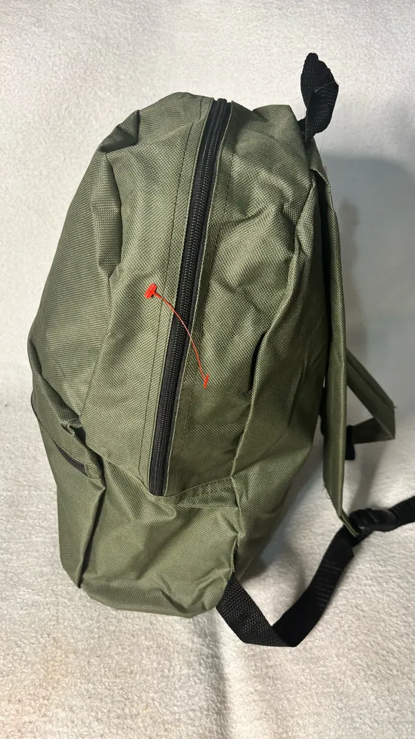 Moda West Military Green School & Travel Back Pack NWT - Image 4