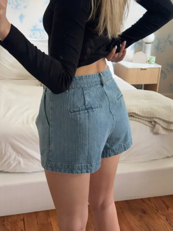 English Factory Denim Shorts - Image 2