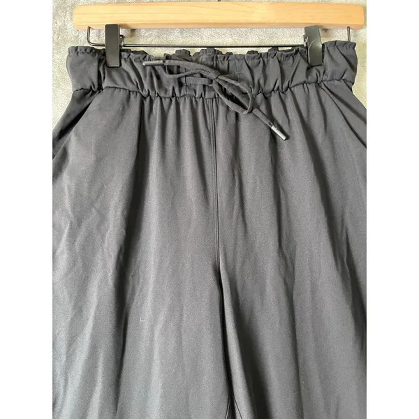 Lululemon Stretch High-Rise Jogger Black Size 6 Athletic Travel Athleisure‎ - Image 2