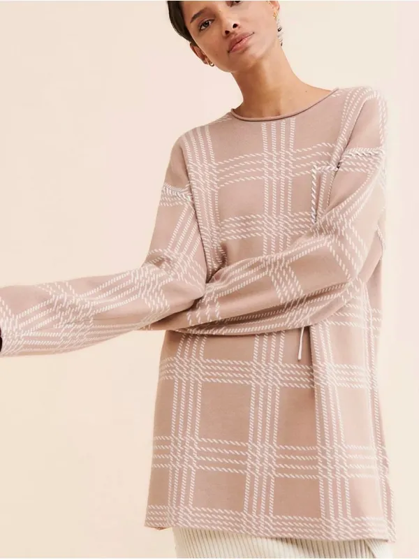 Free People‎ x Saemdi see notes oversized medium sweater - Image 2