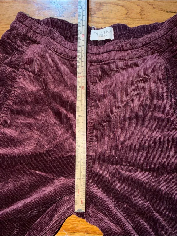 Pilcro Anthropologie Wide-Leg Corduroy Pants in Rust - Image 6