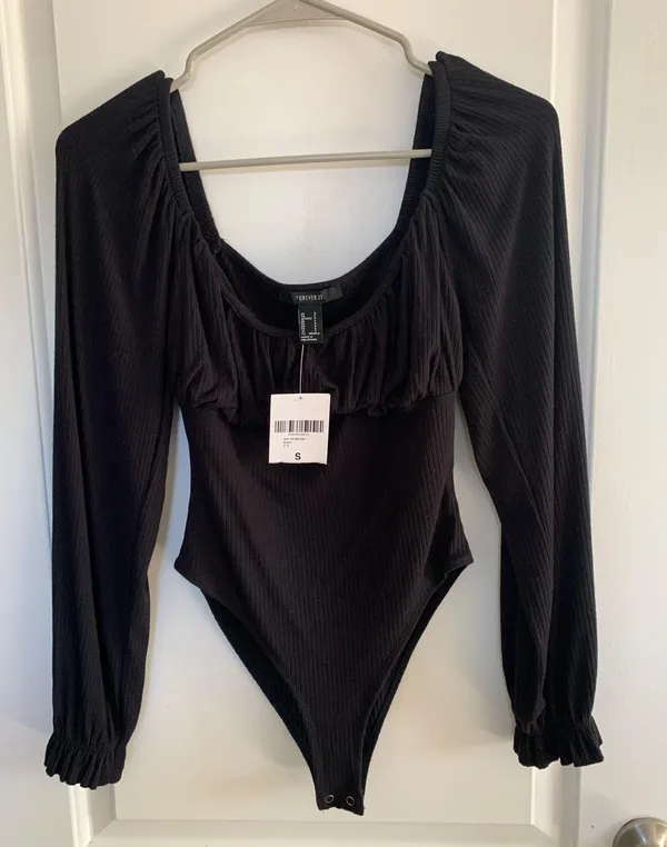 Forever 21 Long Sleeve Bodysuit - Image 3