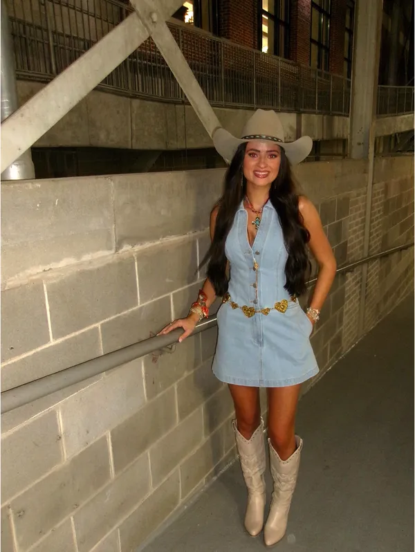 Denim dress Blue Size XS - Image 2