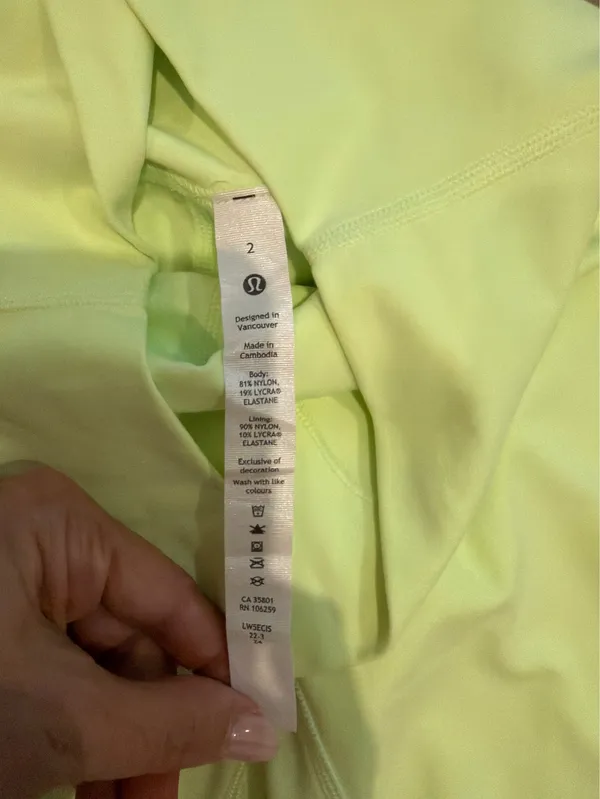 Lululemon Faded Zap Leggings Align 28" - Image 4