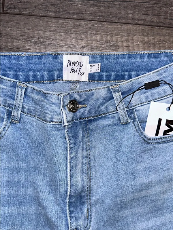 Princess Polly Ripped Jeans - Image 5