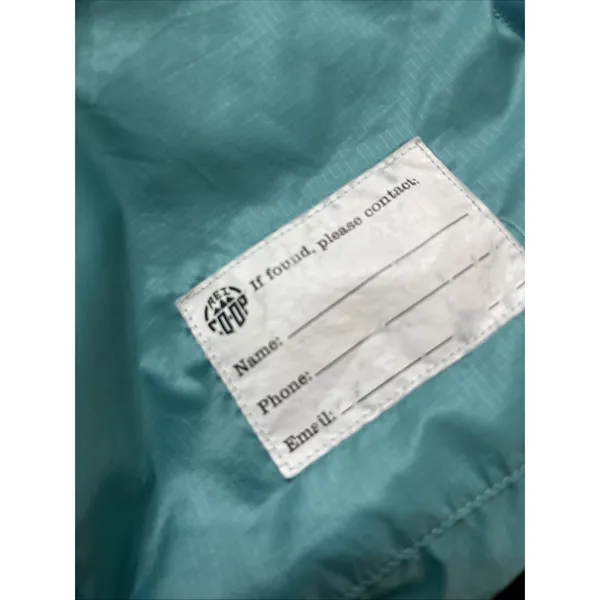 REI Co-Op Teal Puffer Down Insulated Full Zip Jacket Kids XL (18) Packable - Image 8
