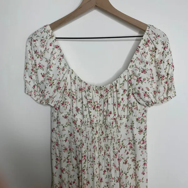 Reformation Corbin Floral Mini Dress Womens Size 8 - Image 5