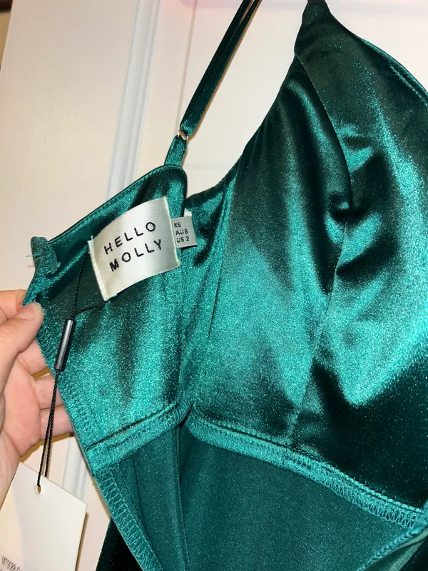 Hello Molly Green Maxi Dress - Image 3