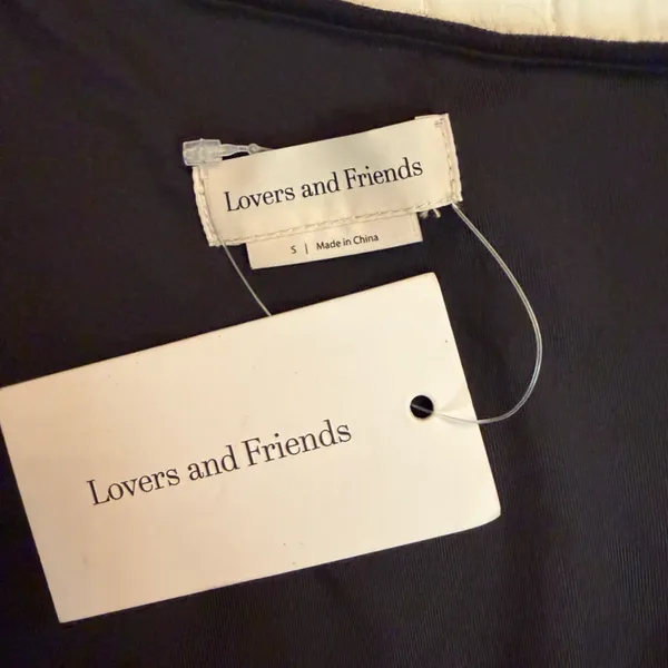 Lovers + Friends Eden Midi Dress in black NWT - Image 7