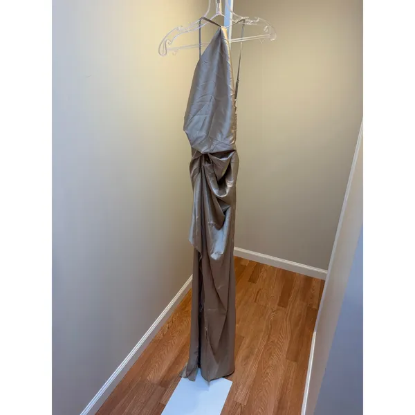 Babyboo NEW Ariel Maxi Dress Gown Champagne Size Small - Image 5