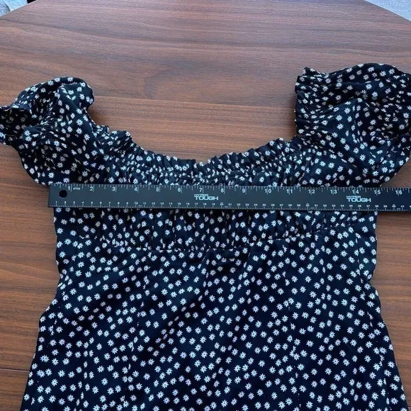 Princess Polly Summer Mini Dress Floral Sundress Ruffle Sweetheart Bustier US 6 - Image 12