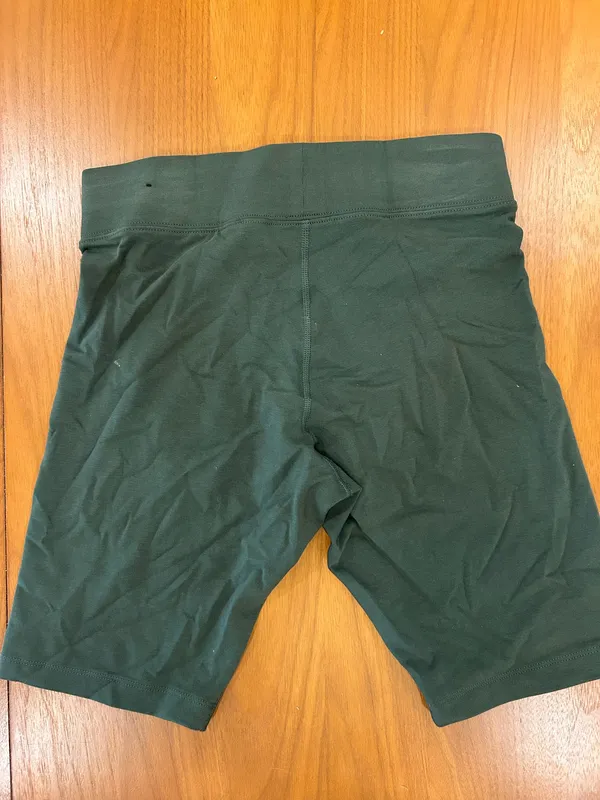 Green Nike Biker Shorts High-Rise - Image 3