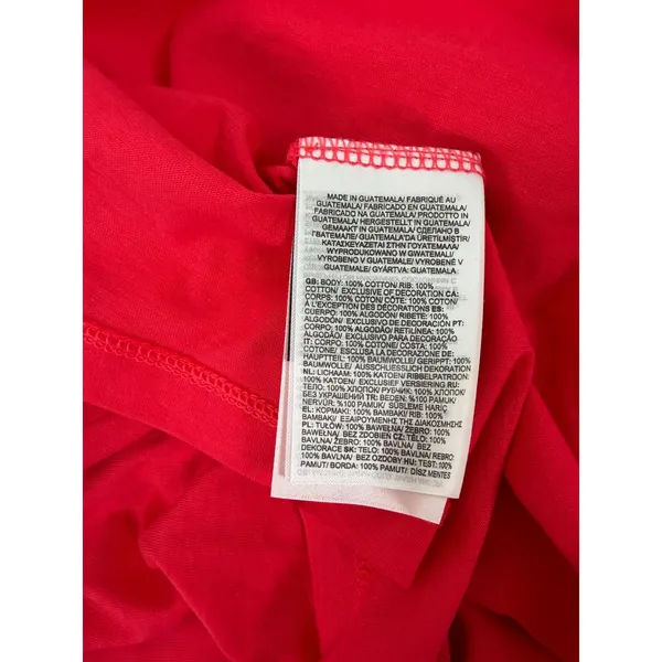 The North Face Women's Red Short Sleeve T-Shirt - Size M (NWT) - Image 5