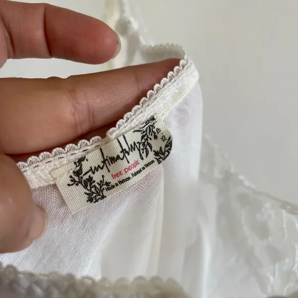 Free People Intimately Side of Sass Lace Bodysuit White (NWT) (XSmall) - Image 7