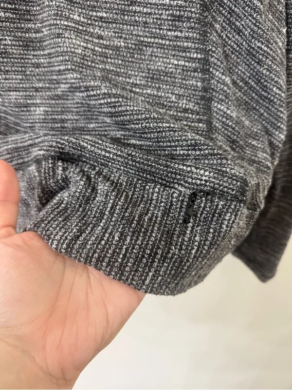 {10} Lululemon Race Your Pace Long Sleeve Coco Pique Black - Image 6