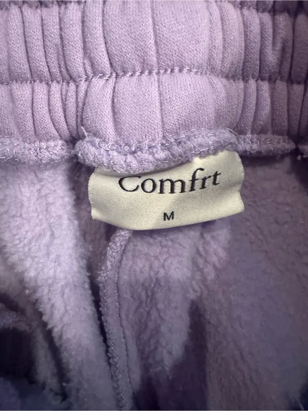 Comfrt Collection Pastel Edit Sweatpants Lavender Medium - Like New - Image 4