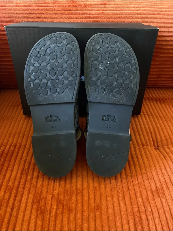 Coach Fraser Chambray 
Sandals - Image 3