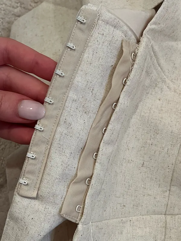 Linen-Blend Coastal Halter Top (NWOT) - Image 3