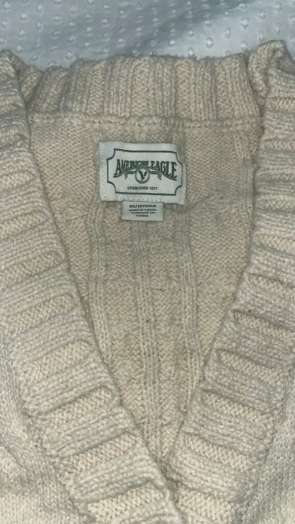 American eagle cable knot cardigan  - Image 2