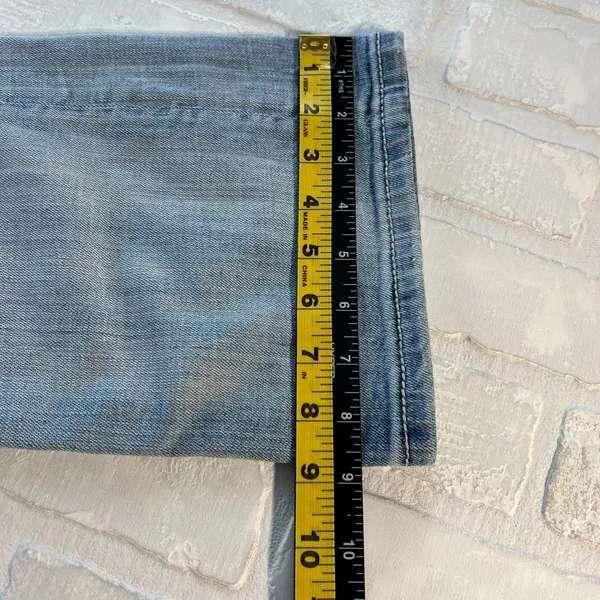 Miss Me‎ Boot Jeans 30 Blue Denim Y2K Cross Bling Studded Pockets Stretch Denim - Image 16