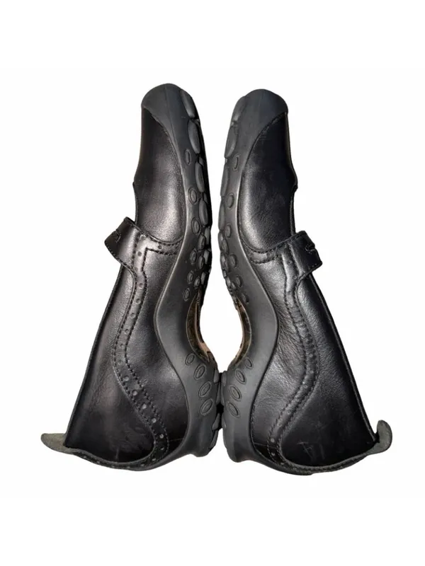 Merrell Plaza Bandeau Black Leather Mary Jane Shoes Women's Size 8 Vintage 2007 - Image 4