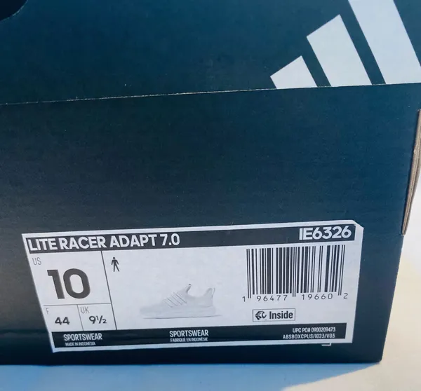Adidas Men’s Lite Racer Adapt 3.0 Running Shoes - Image 8