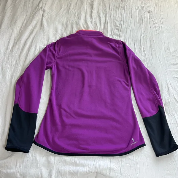 New Balance‎ Purple Fleece Pullove Size Small - Image 3