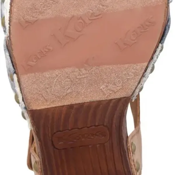 Korks Natalia Knot Sandals Size 8 Blue - Image 6