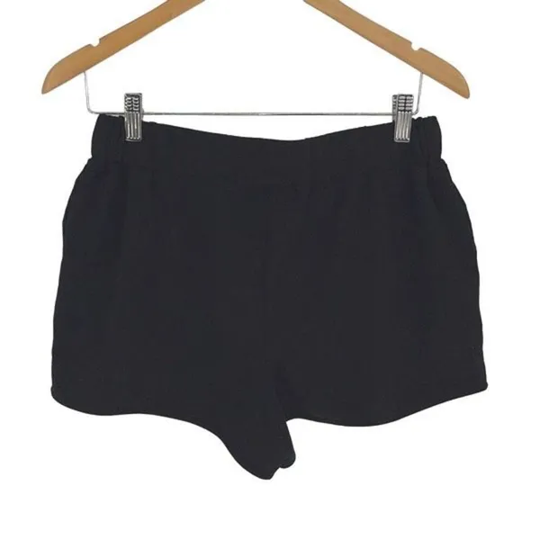 Sundays Womens Scarlet Cotton Blend Bow Tie Waist Paperbag Shorts Black Size Sma - Image 5