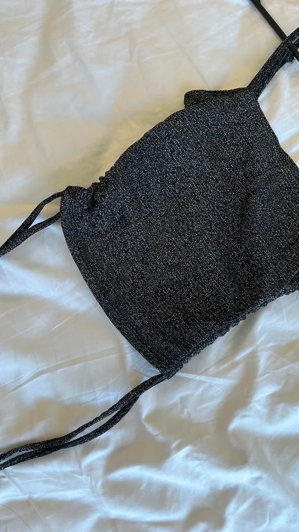 Hollister Sparkly Crop Top - Image 2