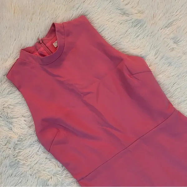 TCEC Sleeveless Pink Mini Dress Women’s Small – Lined, Hidden Back Zipper - Image 2