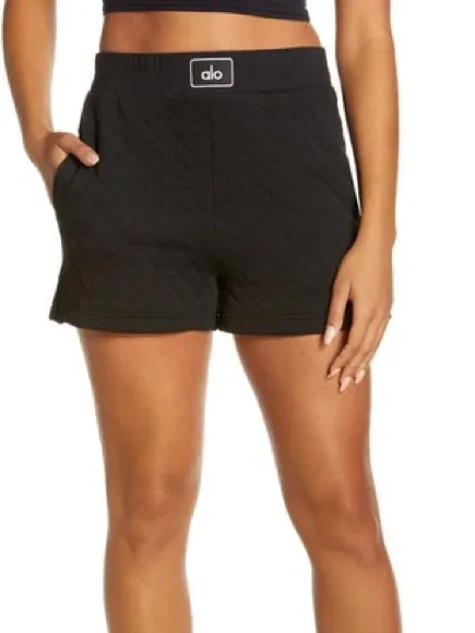 Alo Yoga Quilted Arena Boxing Short 2" Size XXS - Image 2