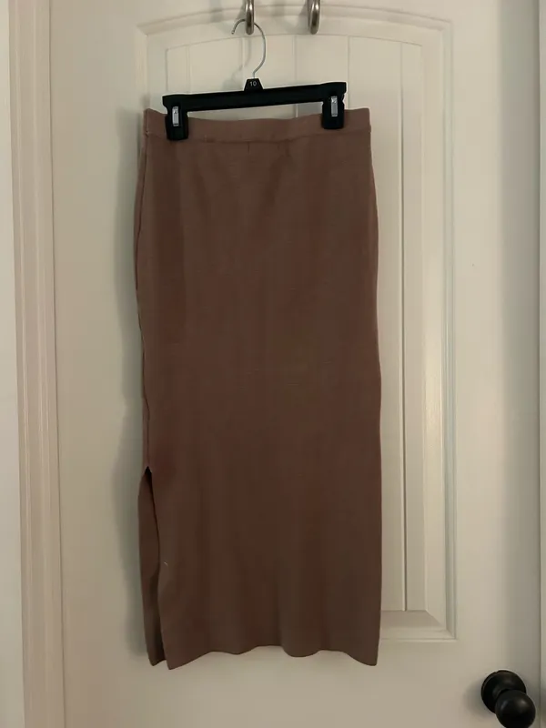 Workshop Brown knit midi skirt set - Image 6