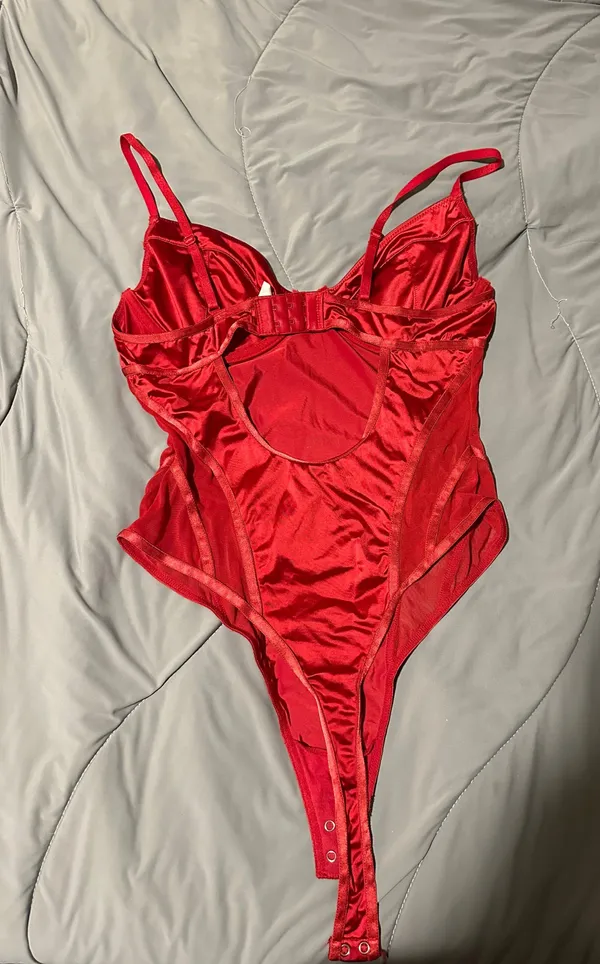 Garage Red Bodysuit - Image 2