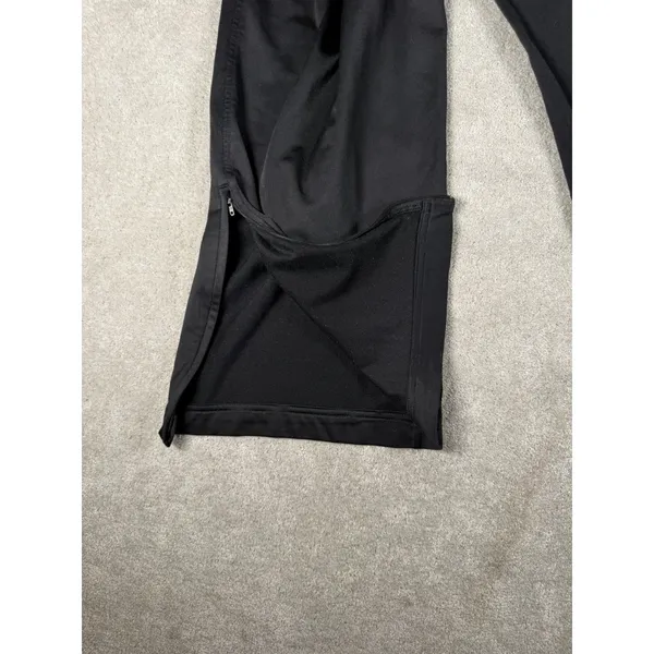 Air Jordan Track Pants Mens XXL Athletic Black White Stripe Ankle Zip Baggy Wide - Image 13
