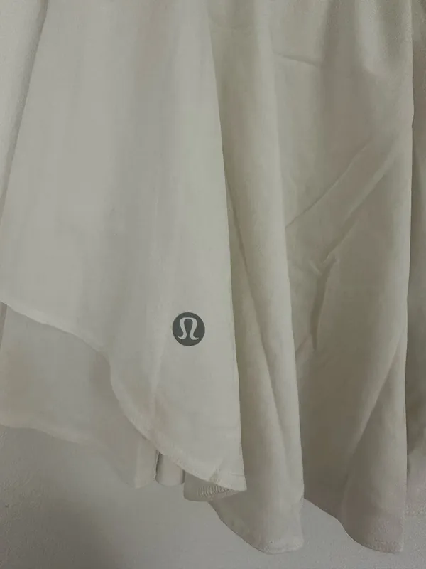 Lululemon Court Rival High Rise Skirt White 4 - Image 3