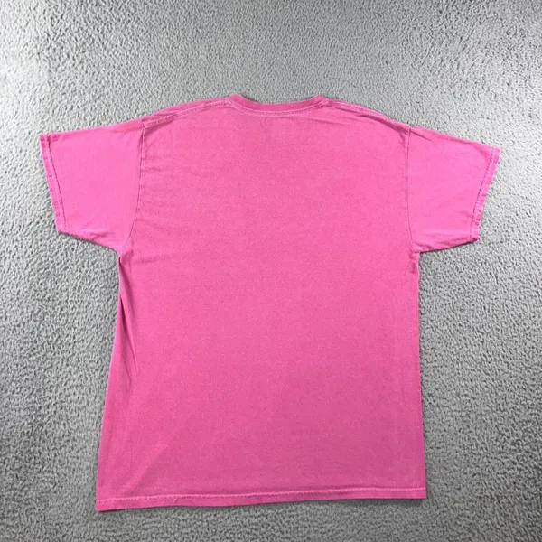 Motorsports T-Shirt‎ Women M Pink Graphic Oversized Boxy Retro Racing 90s Sporty - Image 2