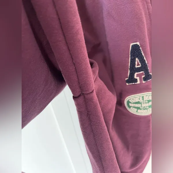 Zara Women’s Purple Preppy Cozy Joggers Sweatpants‎ Size Medium - Image 8