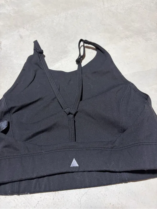 Balance Athletica Black High Neck Sports Bra medium - Image 5