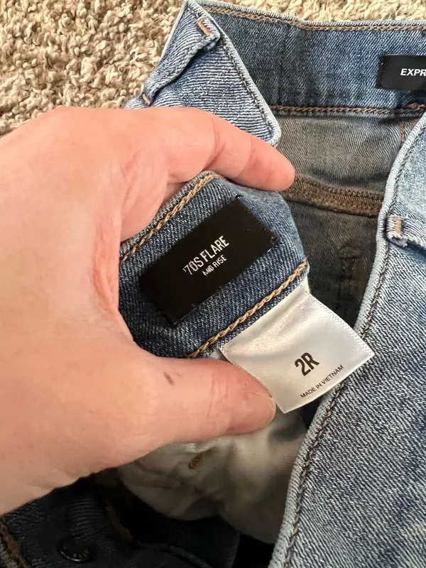 Express 70s flare mid-rise jeans - Image 5