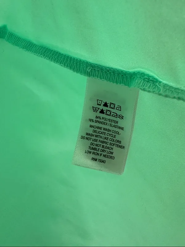 Tommy Bahama Golf Mint Green Short Sleeve Top & matching skirt set M activewear - Image 10