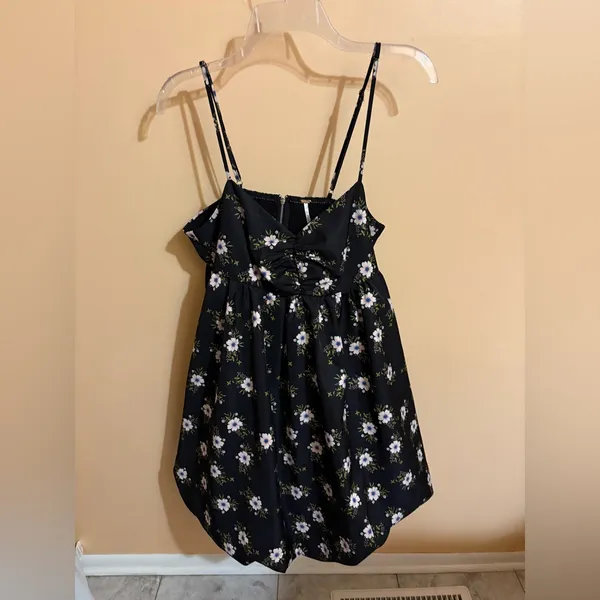 NWT Free People In A Bubble Mini Dress in Black - Image 4