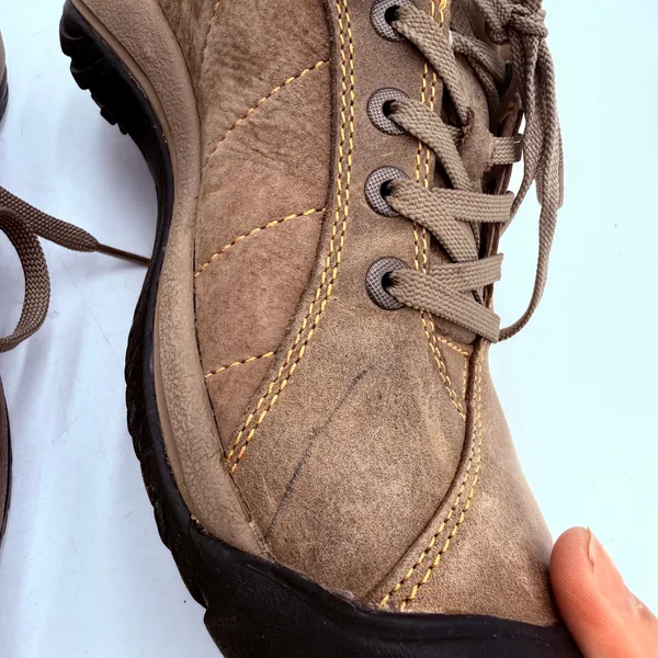 Keen Women's Brown Leather Presidio Lace Up Shoes Size 6.5 - Image 4