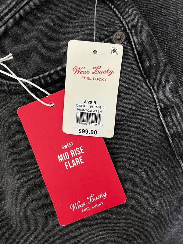 Lucky Brand Mid-Rise Sweet Flare Jeans - Image 9