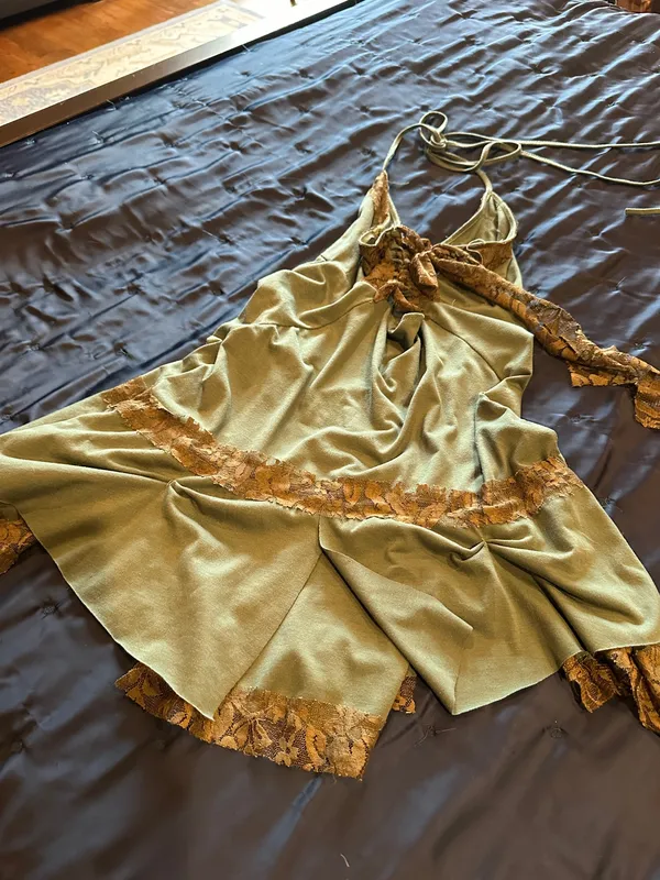 Fairy Dress Green Size XS - Image 4