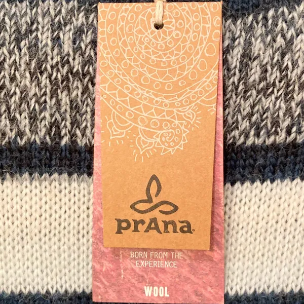 NWT Prana Seffi Wool-Blend Crewneck Sweater Nautical Striped Women's Size Small - Image 12