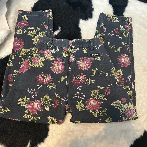 Obey Fulton floral pant - Image 5