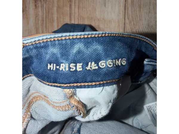 American Eagle Women’s Hi-Rise Jegging Jeans Size 000 Short Distressed Stretch - Image 7