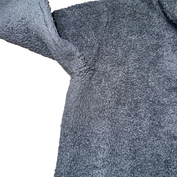 Patagonia‎ Los Gatos Fleece Women Medium Grey Excellent Quarter-Zip Pullover - Image 6