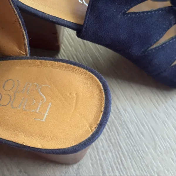 Franco Sarto Faux Suede Cut-Out Heels - Image 14